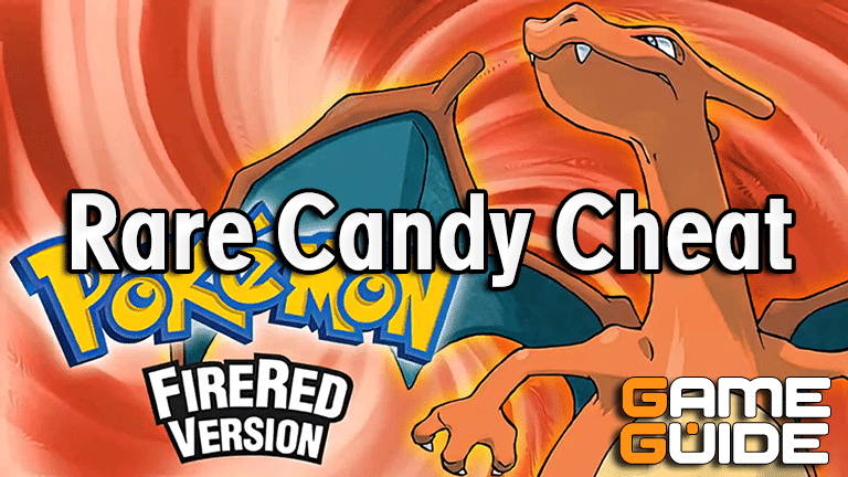 Rare Candies gamesharkcodes for Pokemon FireRed on GBA