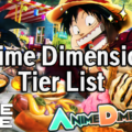 Anime Adventures Tier List: All Characters