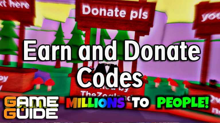 PLS DONATE Codes